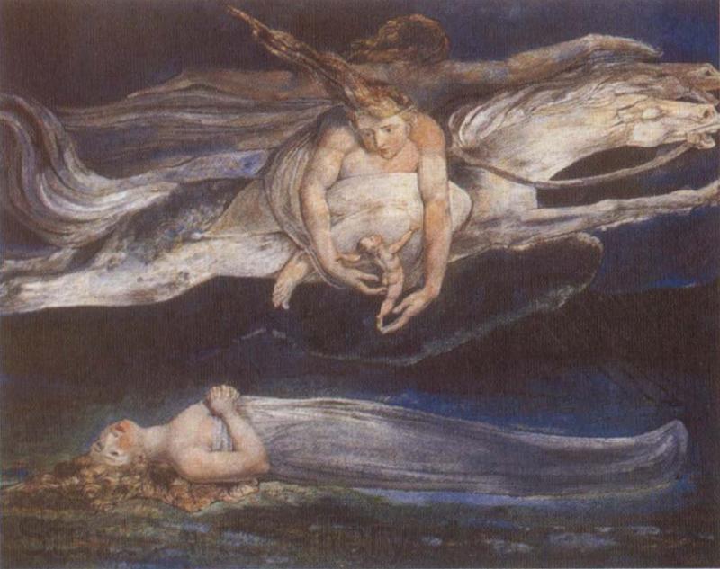 William Blake Pity Spain oil painting art